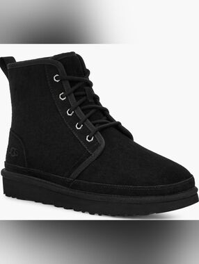 UGG | Shoes | Ugg Boots Mens Size 8 Black Suede Neumel  display picture 1